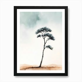 Lone Pine Tree 1 Art Print