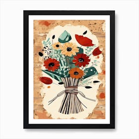 Bouquet Of Flowers 14 Art Print