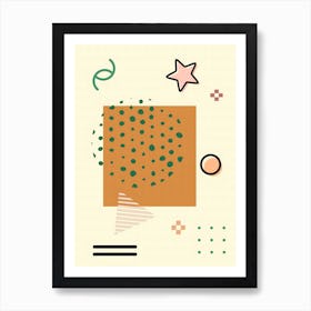 Geometric Arrangement 2 Art Print