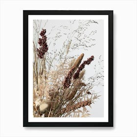 Dried Flower Arrangement_2191085 Art Print