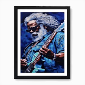 Blues Soul Series 4 - Blues Legend Art Print