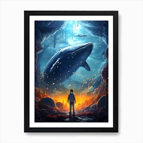 Space Explorer Art Print