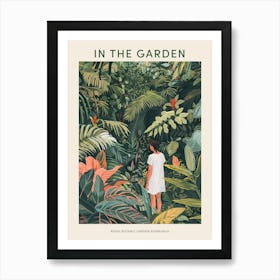 In The Garden Poster Royal Botanic Garden Edinburgh United Kingdom 6 Art Print