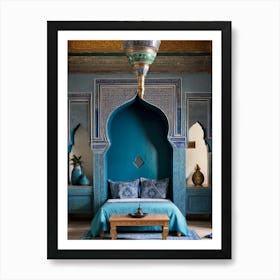 Moroccan Bedroom Art Print