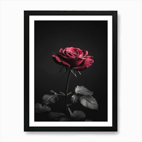 Black Rose 23 Art Print