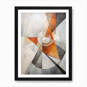 Dynamic Geoemtric Shapes 2 Art Print