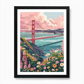 Golden Gate Bridge 1 Art Print