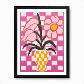 Snapdragon Flower Vase 6 Art Print