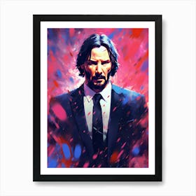 John Wick Painting Art Print