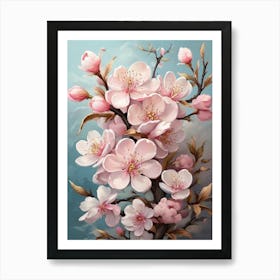 Cherry Blossoms art print Art Print