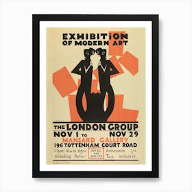 Exhibition Of Modern Art The London Group Art Print