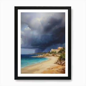 Stormy Sea.5 Art Print