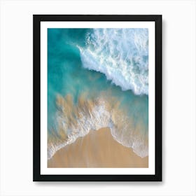 Aerial View Of The Ocean 8 Art Print