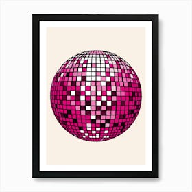 Disco Ball 12 Art Print