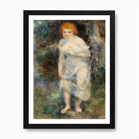 The Source (La Source) (1875) By Pierre Auguste Renoir Art Print