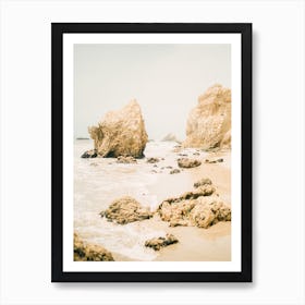 Boulder Beach Art Print