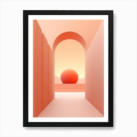 Minimalist Geometry Abstract Illustration 21 Art Print