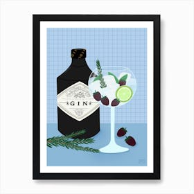 Time For A Gin And Tonic Art Print