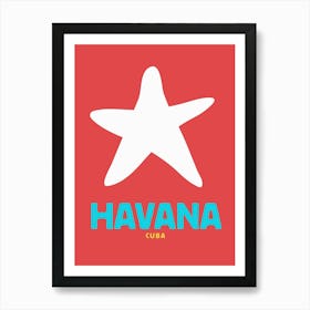 Havana Cuba Print Art Print