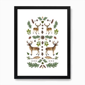 Winterland 3 Art Print