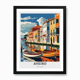 Aveiro Portugal Travel Art Print