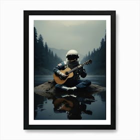 Acoustic Guitar Art Print