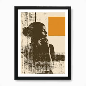 Portrait Of A Woman 103 Art Print