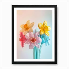 Dreamy Inflatable Flowers Daffodil 1 Art Print