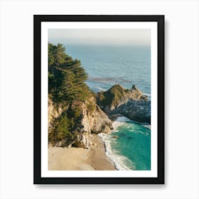 Mcway Falls on Film Art Print