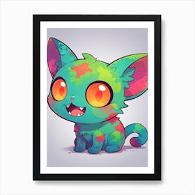 Kitty Cat Art Print