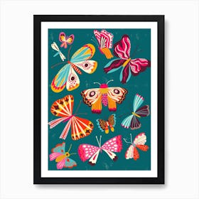 Butterflies Art Print