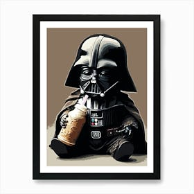 Darth Vader Star Wars movie Art Print