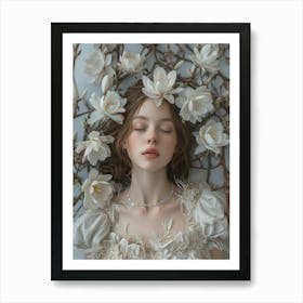 Magnolia 1 Art Print