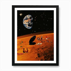 Mars 2224 Art Print