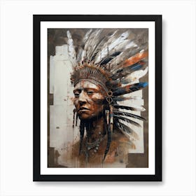Painted Songs of Indian and Tribal Life Art Print