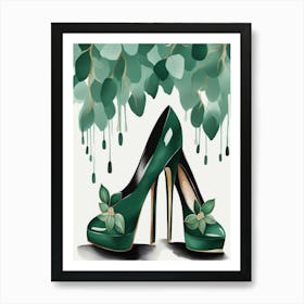 High Heeled Shoes 2 Art Print