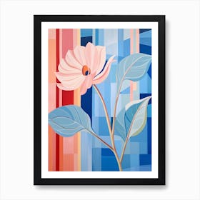 Gerbera Daisy 5 Hilma Af Klint Inspired Pastel Flower Painting Art Print