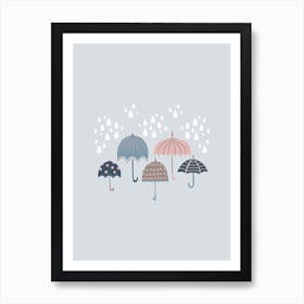 Rainy Days Art Print