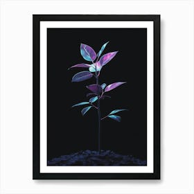 Plant In The Dark 37 Art Print