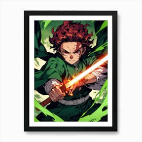 Last Hero 1 Art Print