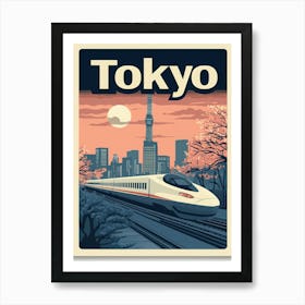 Aihrgdesign A Mid Century Modern Travel Poster For Tokyo Show Afbc099d E169 426e Bf18 D6be8e6aa7ea 0 Art Print