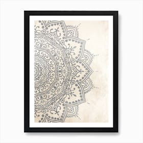 Mandala No 570 B Art Print