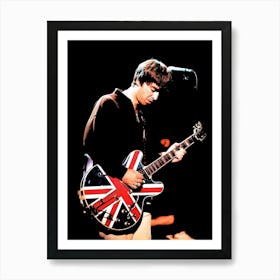 rockstar Noel Gallagher oasis music band 8 Art Print