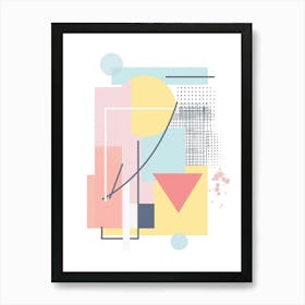 Abstract Geometric Pattern 8 Art Print