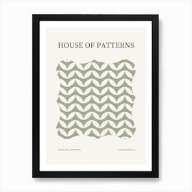 Geometric Pattern Poster 12 Art Print