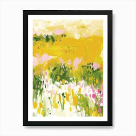 Field Of Yellow 2 Art Print