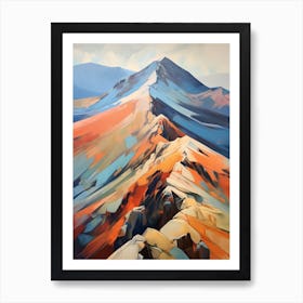 Helvellyn England 2 Mountain Painting Art Print