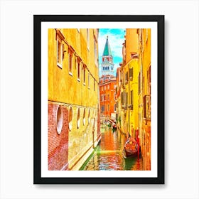 Venice Canal Art Print