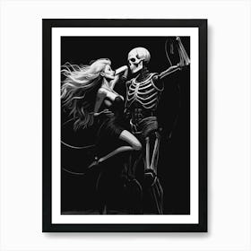 Couple Dance Art Print