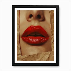 Lips 2 Art Print